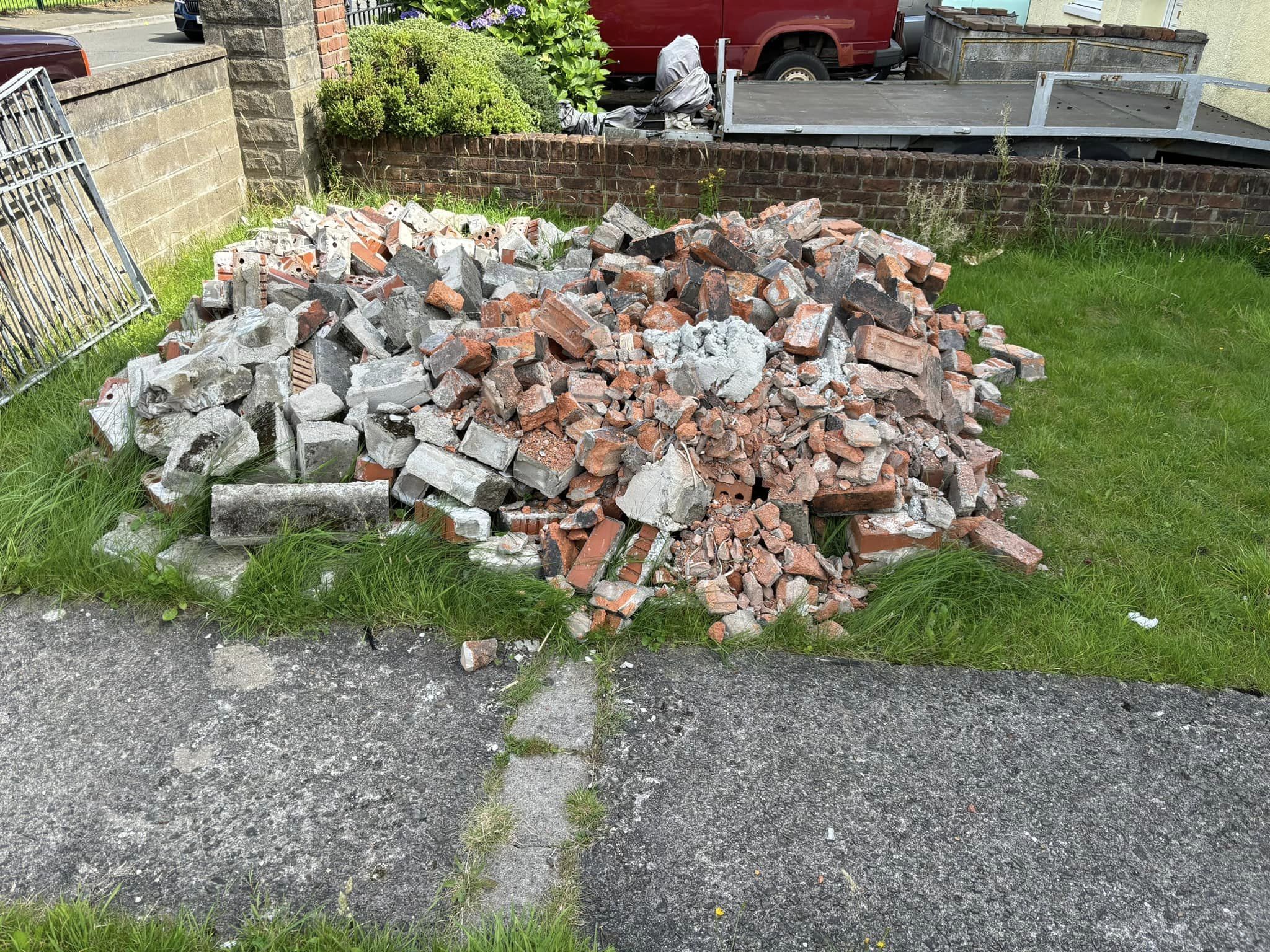 Rubble, Brick & Soil Clearance in Caerphilly, South Wales