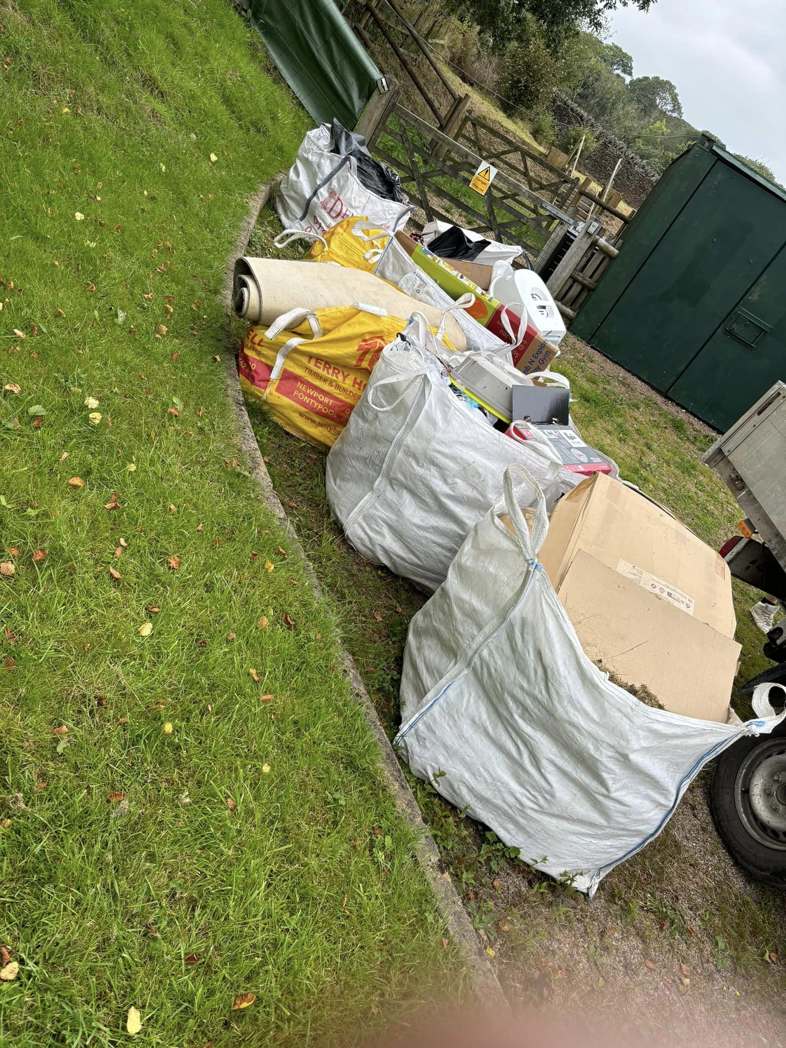 Rubbish Clearance in Caerphilly, South Wales